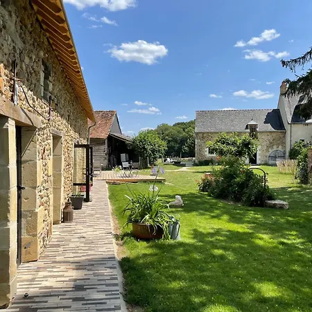 לינה וארוחת בוקר Pres De La Fleche, Adaptee Pmr, Animaux Admis, Petit-dejeuner Inclus - Fr-1-410-475 Cre-sur-Loir
